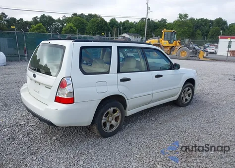 2007 Subaru Forester 2.5X z USA, uszkodzony, nr VIN JF1SG63687H728013